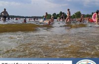 ​Температура води в Дніпрі у Києві наблизилася до 30 градусів