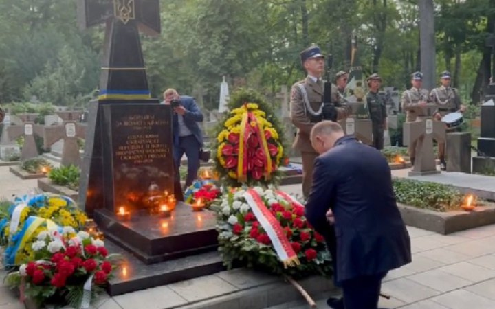 Анджей Дуда вшанував пам'ять загиблих військових УНР