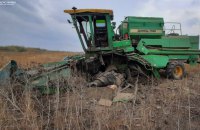 У Миколаївській області на міні підірвався комбайн