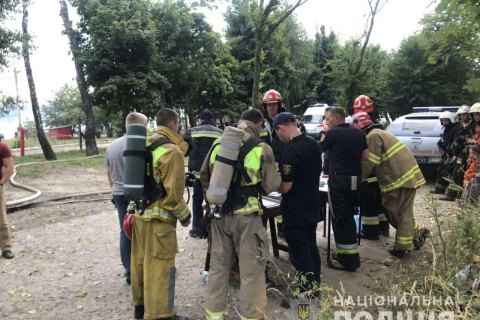 Полиция открыла уголовное производство из-за пожара на химпредприятии возле Львова