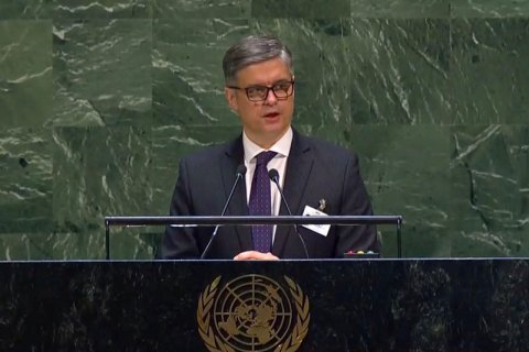 Пристайко в ООН предложил разместить миротворцев на границе с Россией