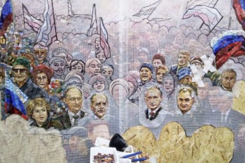 РПЦ отказалась от мозаики со Сталиным и Путиным в главном храме российской армии