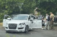 У Херсоні підірвали автомобіль з колаборантом