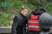 Нардепа Гончаренко забросали яйцами у Рады 