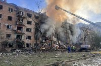 Кількість жертв недільної російської атаки на Київ зросла до трьох 