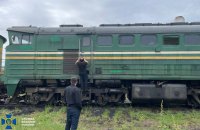​На Київщині арештували білоруські локомотиви, якими Росія перевозила своїх військових та зброю до кордонів України