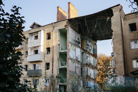 Суд закрыл уголовное дело из-за обвала дома в Дрогобыче