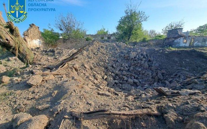 РФ 61 раз обстрілювала в неділю Херсонську область 