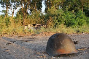 В Шахтерске нашли тела семерых украинских десантников