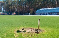 Два снаряди влучили в тренувальну базу "Шахтаря"