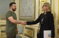 Зеленський зустрівся з віце-президенткою Світового банку Анною Б’єрде