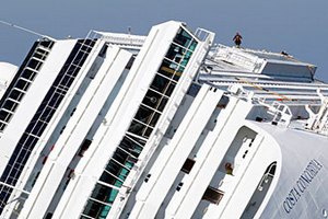 С лайнера "Коста Конкордиа" украли рынду