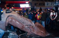 Милиция никого не задерживала за снос Ленина