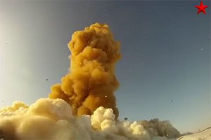Минобороны впервые показало видеозапись испытаний системы ПРО
