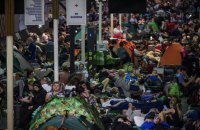 Вночі під час російського обстрілу у київському метро перебувала рекордна за роки кількість людей 