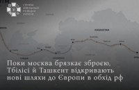 Грузія та Узбекистан розвивають "Середній коридор" в обхід Росії, – СЗРУ