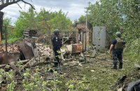 Росіяни обстріляли Вовчанськ, є поранений