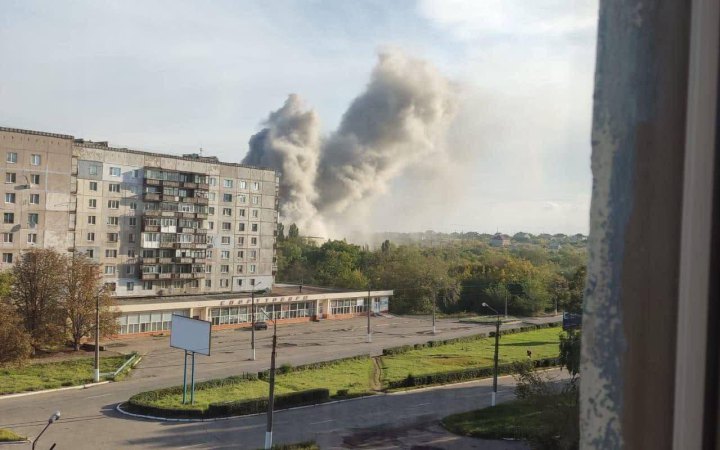 В Алчевську вибух на складі окупантів, - Гайдай