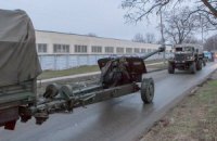 Минобороны отчиталось об отводе тяжелого вооружения