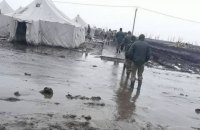 У Миколаївській області після танення снігу військовий полігон затопило 