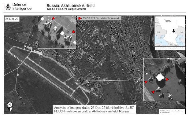 Росія уникає використання сучасних Су-57 у небі над Україною, – міноборони Британії