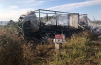 В Греции 11 мигрантов сгорели в фургоне после ДТП с грузовиком