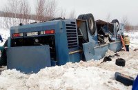 У Росії перекинувся автобус з дітьми: 7 загиблих, 25 поранених