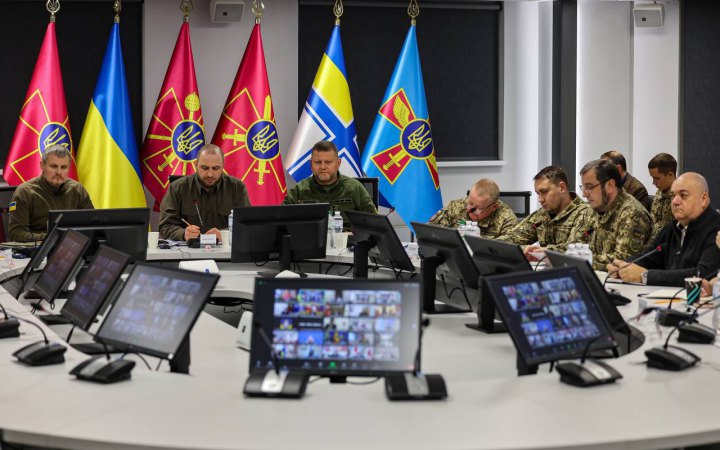 Валерій Залужний вперше взяв участь у засіданні контактної групи у форматі “Рамштайн”