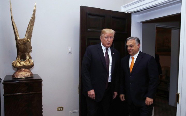 Трамп заявив про стовідсоткову підтримку Орбана на виборах в Угорщині