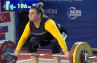 Кисіль стала бронзовим призером чемпіонату Європи з важкої атлетики