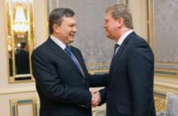 ​Янукович - еврокомиссару: мы сделали много для утверждения свободы и демократии