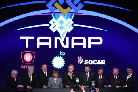 Газопровод TANAP подключили к газотранспортной системе Европы