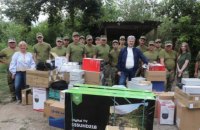 Порошенко привез в Авдеевку комплект видеоразведки для 72-й бригады