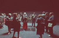 "Зеленые человечки" из Украины оккупировали российский павильон Венецианской биеннале