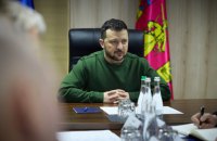 Зеленський провів нараду щодо безпекової ситуації в Запорізькій області