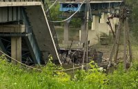 Окупанти вдруге зруйнували міст між Лисичанськом і Сєвєродонецьком