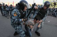 В Москве начались задержания противников инаугурации Путина