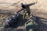 128 штурмова бригада взяла в полон окупантів з ОРДЛО