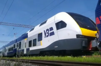 "Укрзалізниця" отримала для випробувань електропоїзд Stadler Flirt