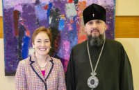Митрополит Епифаний встретился с послом США Йованович