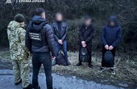 Прикордонники затримали групу втікачів до Угорщини