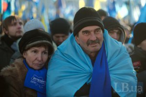 ПР отправила еще тысячу жителей Запорожья поддерживать власть в Киеве