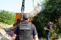 У Запоріжжі знищили російську 500-кілограмову авіабомбу, яка застрягла на 10-метровій глибині