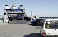 Керченская переправа не работает из-за погодных условий