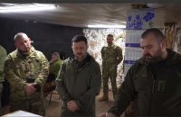 Президент Зеленський відвідав пункт тактичної групи "Покровськ" на Донеччині