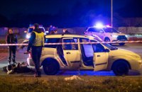Четверо мужчин устроили стрельбу в Киеве