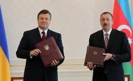 Баку, визит Виктора Януковича. Картинки