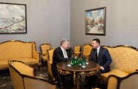 Порошенко зустрівся з головою парламенту Естонії