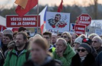 Около 300 тысяч чехов вышли на улицы против премьера Бабиша