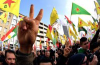 В Кельне тысячи курдов вышли на митинги против турецкой агрессии в Сирии